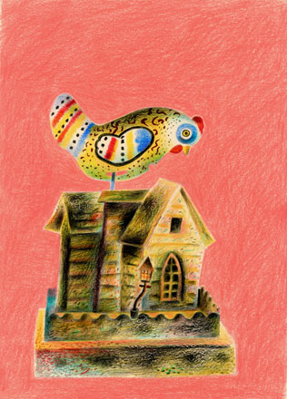The Bird House I - Clive Hicks-Jenkins 